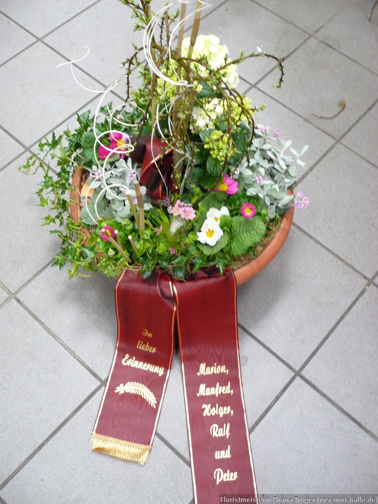Trauerfloristik